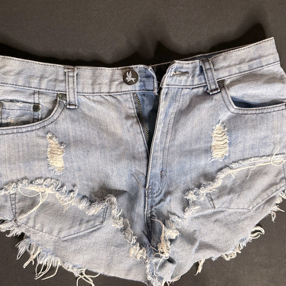 One Teaspoon Genuine, leather jeans 27